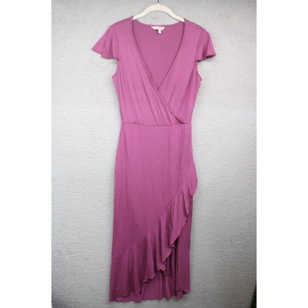 Juicy Couture Purple Wrap Dress-Size Small-Fairy-BOHO
